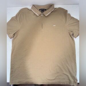 Michael Kors Men's Beige Polo Shirt